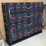 REX-1000 batteries in rack
