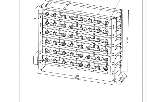 REXC-300 6-layer rack