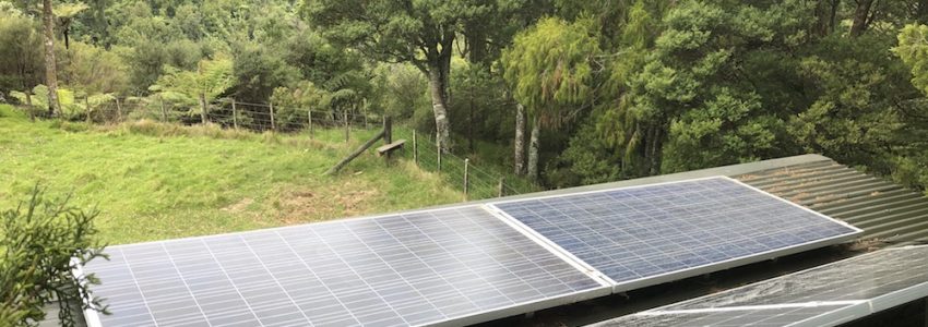 solar panels on tiny house